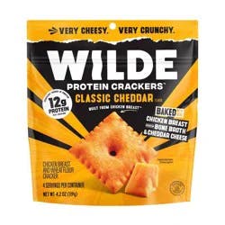 WILDE Original Cheddar Cheese Protein Crackers - 4.2oz