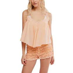 intimately fp Women's Woven Lace Cami - Sparkling Sunset L