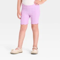 Toddler Girls' Bike Shorts - Cat & Jack™ Lavender 5T