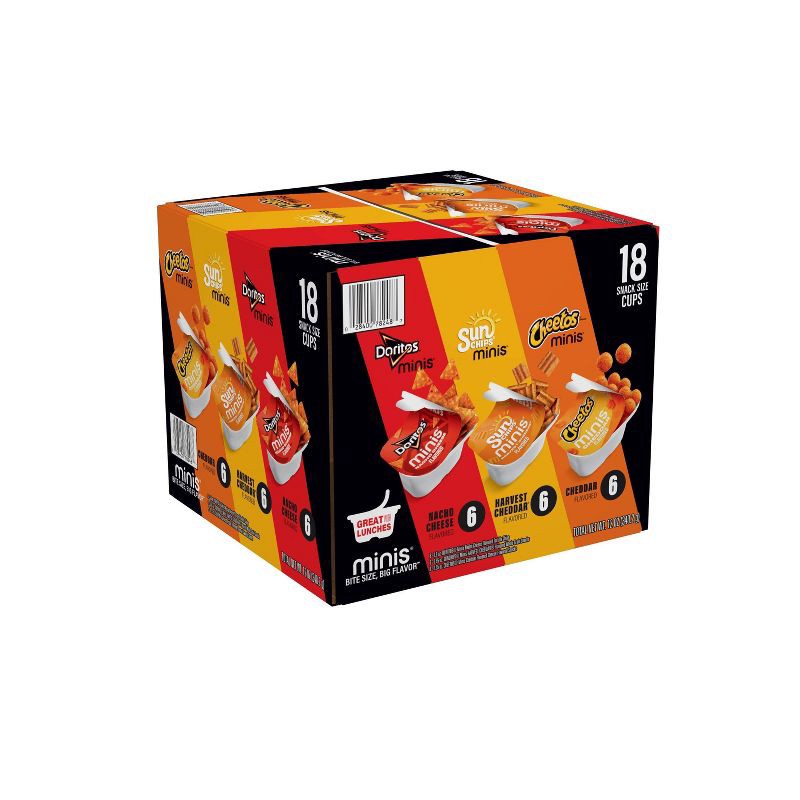 slide 4 of 9, Frito-Lay Minis Action Cups Chips - 12oz, 12 oz