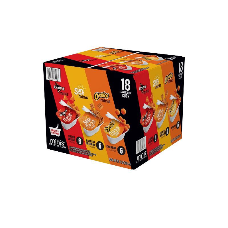 slide 7 of 9, Frito-Lay Minis Action Cups Chips - 12oz, 12 oz