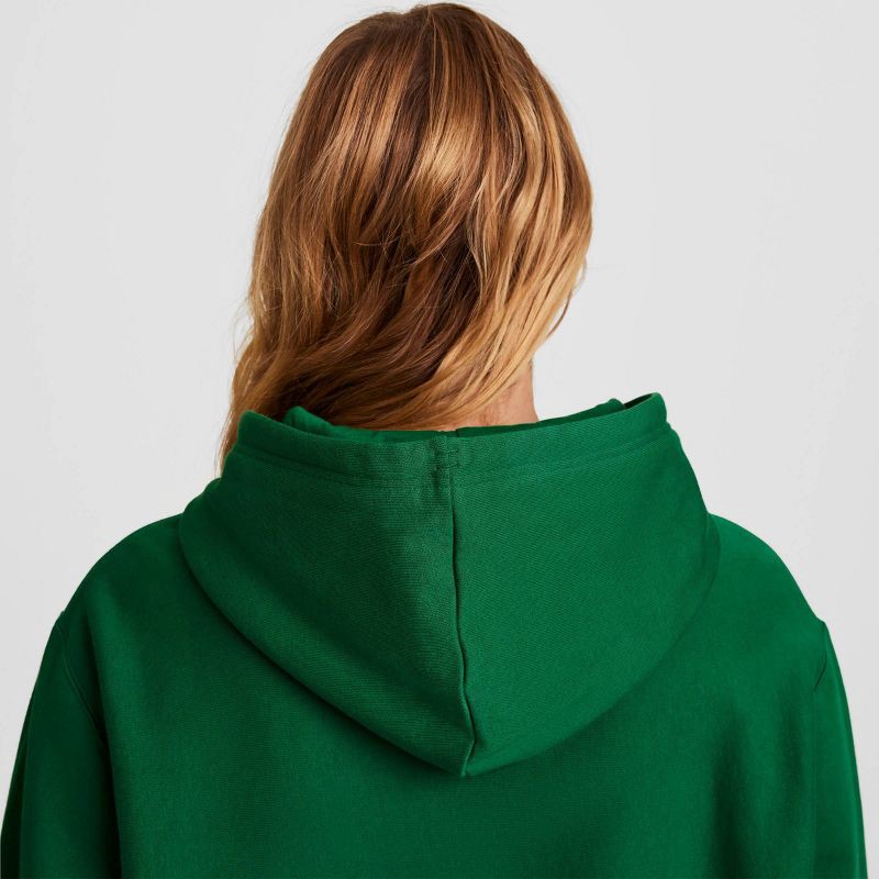 slide 12 of 17, Champion Adult Sizing Embroidered Fleece Hooded Sweatshirt - Verdant Green M, 1 ct