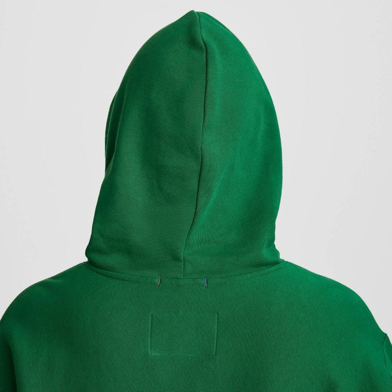 slide 14 of 17, Champion Adult Sizing Embroidered Fleece Hooded Sweatshirt - Verdant Green M, 1 ct