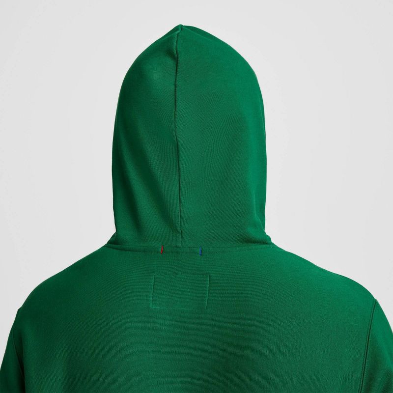 slide 7 of 17, Champion Adult Sizing Embroidered Fleece Hooded Sweatshirt - Verdant Green M, 1 ct