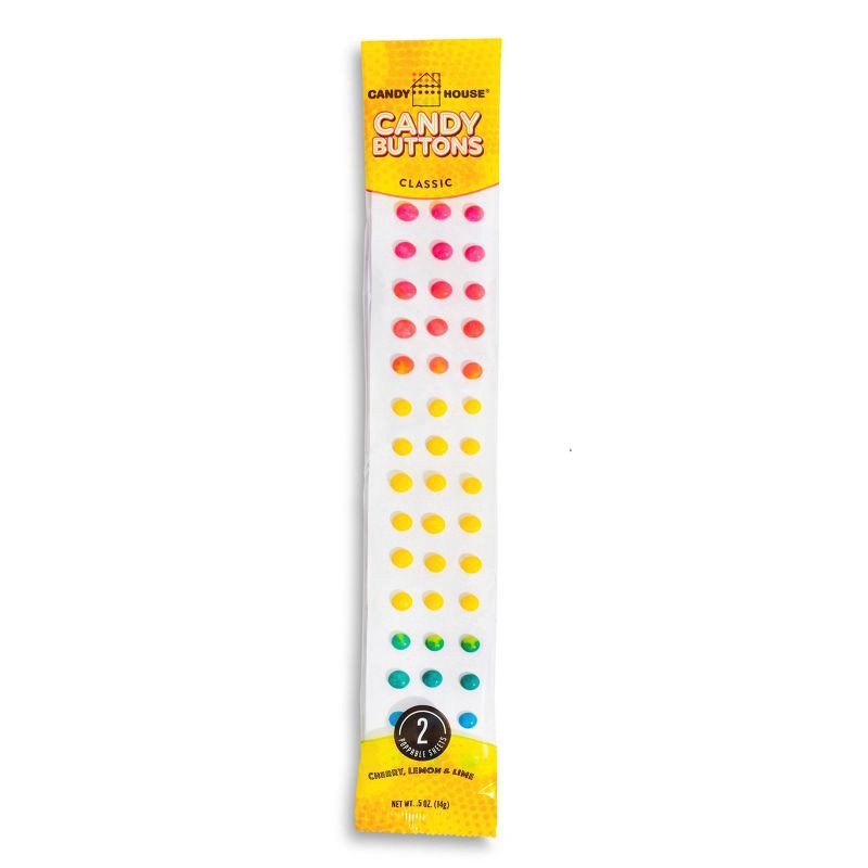 slide 1 of 3, Candy House Candy Buttons - 0.5oz, 0.5 oz