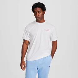 Champion Men's Graphic T-Shirt - Pink Palms M