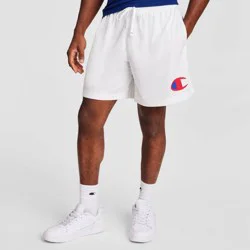 Champion Men's 7" Mesh Shorts - White M