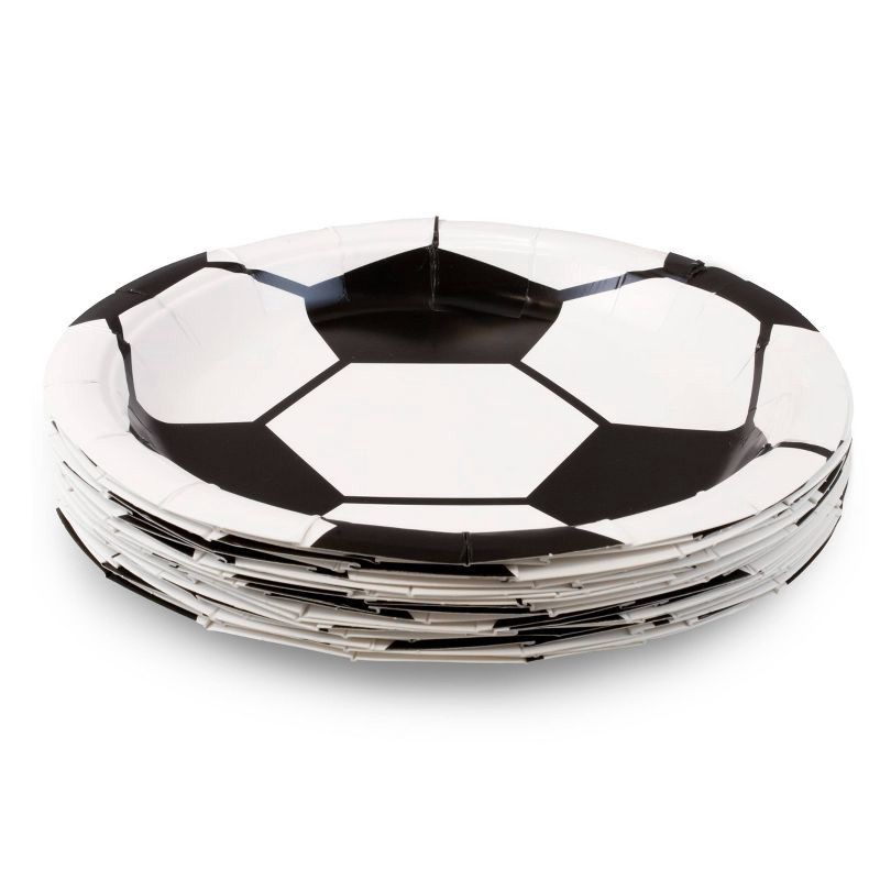 slide 2 of 3, Emerge Retail 20ct 7.9" Soccer Lunch Plates, 20 ct
