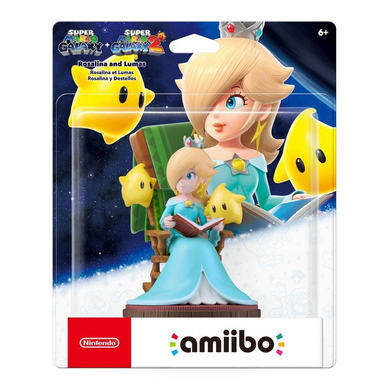 slide 1 of 1, Nintendo amiibo Rosalina and Lumas Super Mario Galaxy + Super Mario Galaxy 2 Series, 1 ct