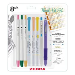 Zebra 8ct Think Kit Set