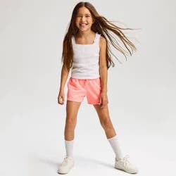 Girls' Ruffle Tank Top - Cat & Jack™ White S