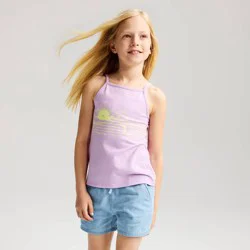 Girls' Fitted Jersey Tank Top - Cat & Jack™ Lilac Purple M