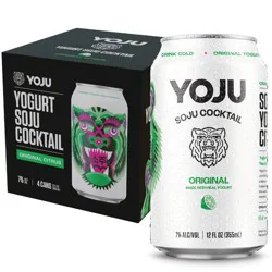 yoju Original Citrus Soju Cocktail - 4pk/12 fl oz
