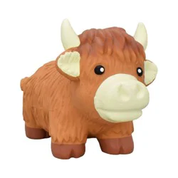 Multipet 7" Latex Highland Cow Interactive Dog Toy