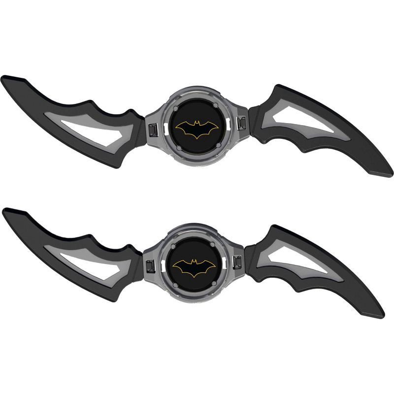 slide 1 of 6, DC Comics Premier Batlink Batarang Role Play Toy, Iconic Batman Boomerang Weapon 8 Inches Wide, 1 ct