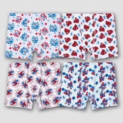 Boys' Spider-Man Cotton Stretch Boxer Briefs - 8
