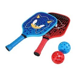 Sonic the Hedgehog Sonic Pickleball Paddle and Ball Set - Blue/Red