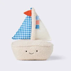 Plush Stuffed Animal Baby Learning Toy - Sail Boat - Cloud Island™