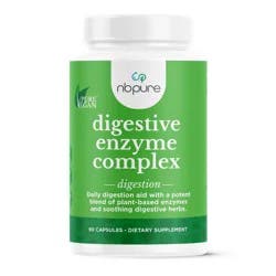 NBPure Digestive Enzyme Complex Multi-Symptom Relief Capsules - 90ct