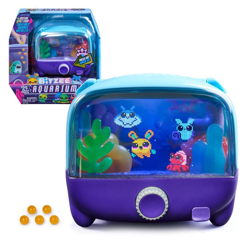 slide 1 of 8, Bitzee Interactive Aquarium, 1 ct