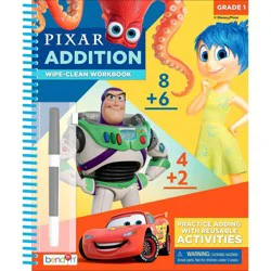 Bendon Disney Pixar Addition Wipe-Clean Workbook