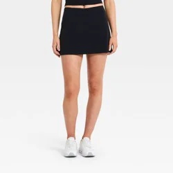 Women's Knit Skort - JoyLab™ Black M