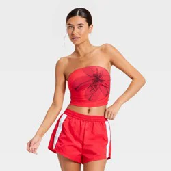Women's Bandeau Support Top - JoyLab™ Red XS