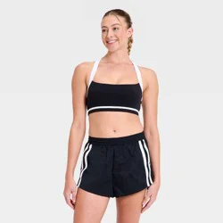 Women's Colorblock T-Back Sports Bra - JoyLab™ Black XXL