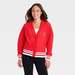 Women's Americana Cardigan - JoyLab™ Red M