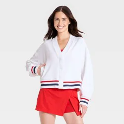 Women's Americana Cardigan - JoyLab™ White XS