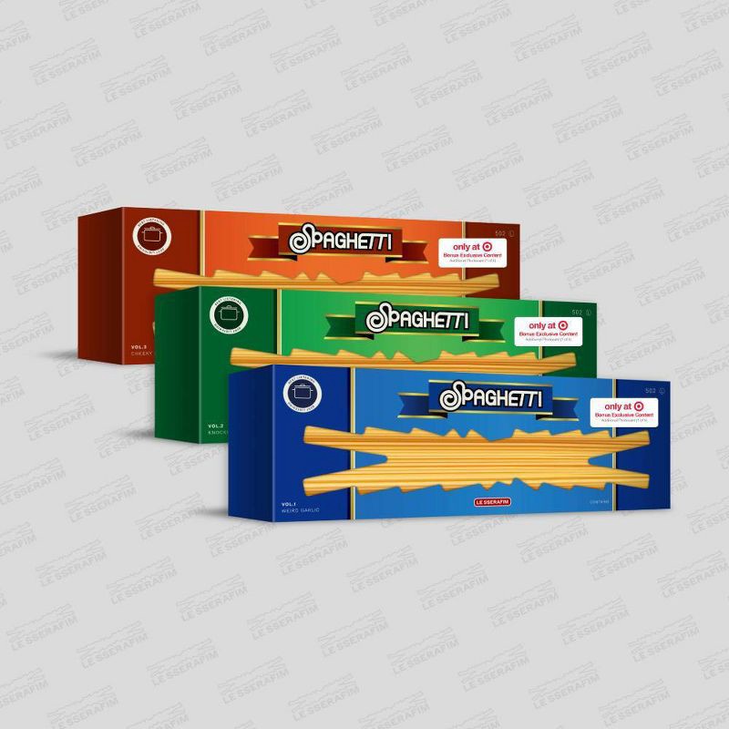 slide 1 of 2, Universal Music Group LE SSERAFIM - 1st Single 'spaghetti' (Target Exclusive, CD), 1 ct