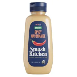 Smash Kitchen Organic Spicy Mayonnaise Made with Cage Free Eggs - 11.25 fl oz