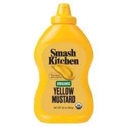 Smash Kitchen Organic Yellow Mustard - 20oz