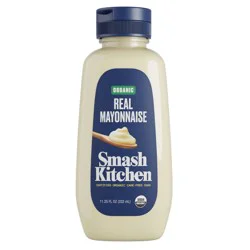 Smash Kitchen Organic Mayonnaise Made with Cage Free Eggs - 11.25 fl oz