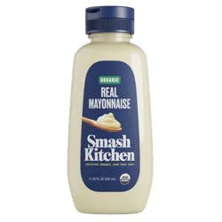 Smash Kitchen Organic Mayonnaise Made with Cage Free Eggs - 11.25 fl oz
