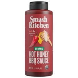 Smash Kitchen Organic Hot Honey BBQ Sauce - 15oz