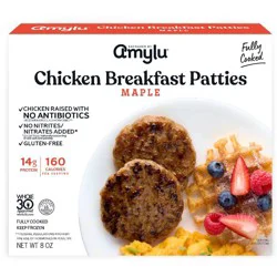 Amylu Foods Chicken Sausage Breakfast Patties - 8oz