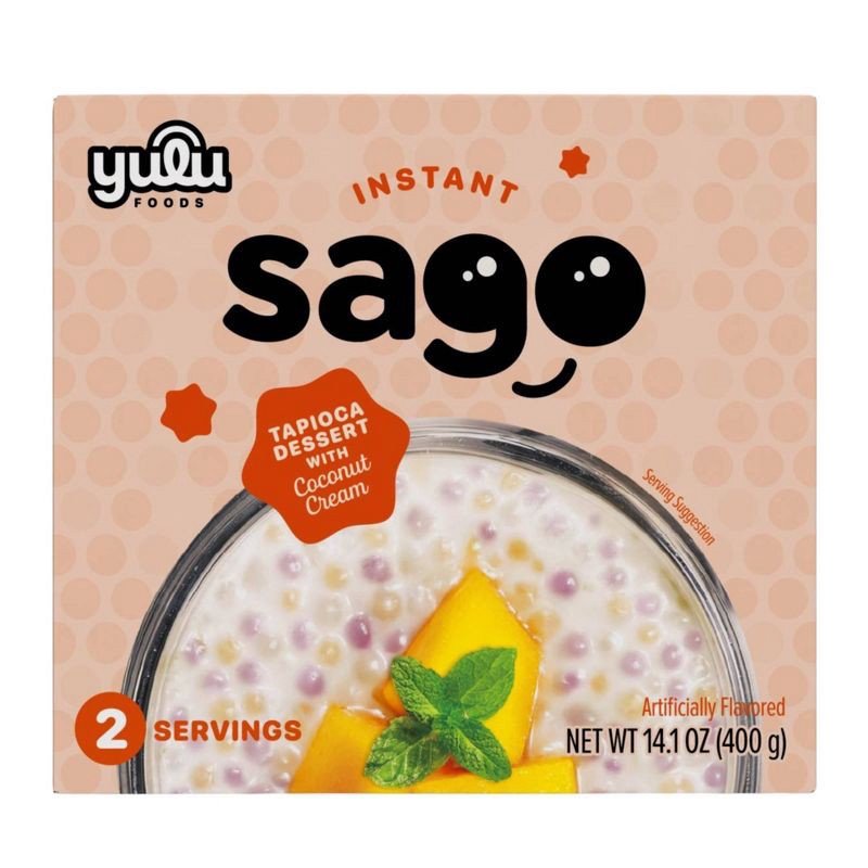 slide 1 of 5, YULU Instant Sago Tapioca Pearl and Coconut Dessert Kit - 14.1oz/2ct, 14.1 oz, 2 ct