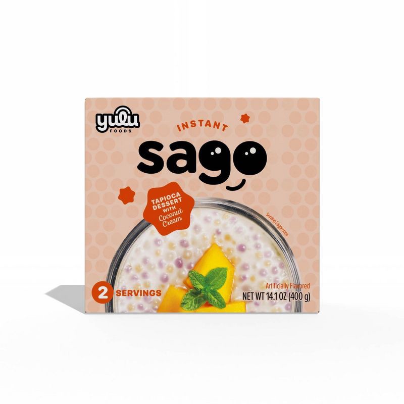 slide 1 of 3, YULU Instant Sago Tapioca Pearl and Coconut Dessert Kit - 14.1oz/2ct, 14.1 oz, 2 ct
