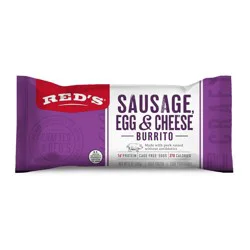 Red's All Natural Sausage Egg & Cheese Breakfast Burrito - 5oz