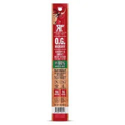 Righteous Felon Craft Jerky Felon OG Hickory Beef Stick - 9g Protein - 1oz