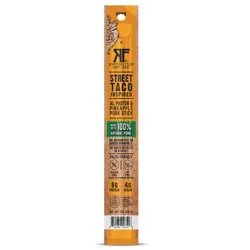 Righteous Felon Craft Jerky Street Taco Pork Meat Stick - 8g Protein - 1oz