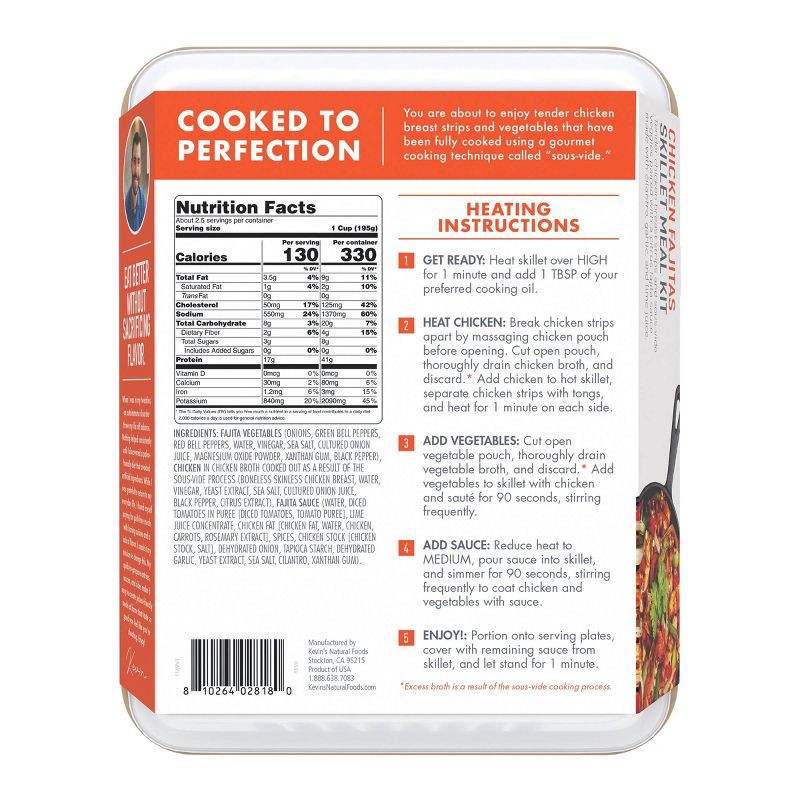 slide 2 of 4, Kevin's Natural Foods Prepared Fajita Stir Fry - 16oz, 16 oz