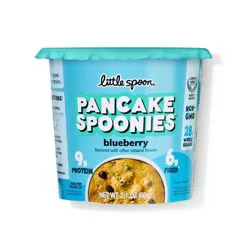 Little Spoon Spoonies Blueberry Kids Pancake Cup - Single Serve Microwave Breakfast - 2.1oz