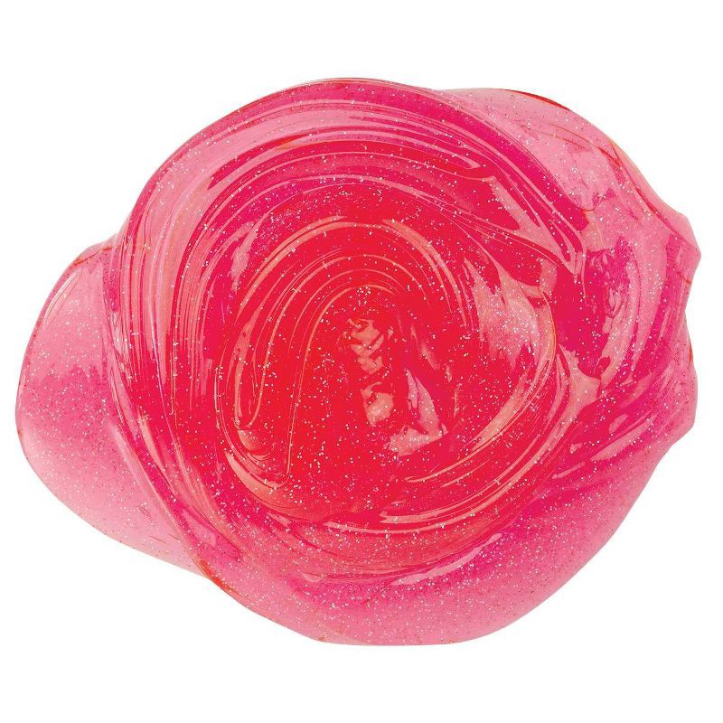 slide 2 of 2, Crazy Aaron's Santa Sparkle Liquid Glass Thinking Putty Tin - Red, 1 ct