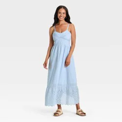 Women's Cami Midi Sundress - Universal Thread™ Light Blue S