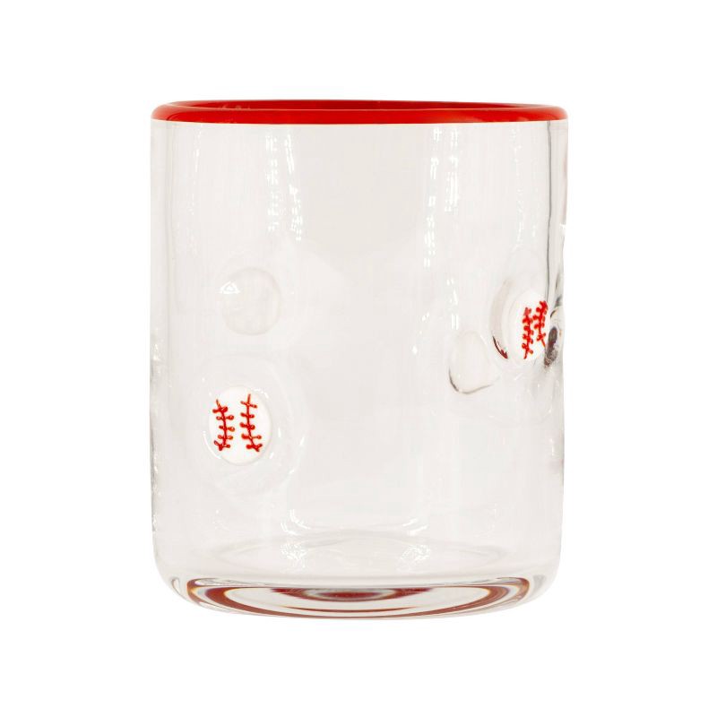 slide 1 of 4, Madison Home 16 fl oz Icon Glass Baseballs, 16 fl oz