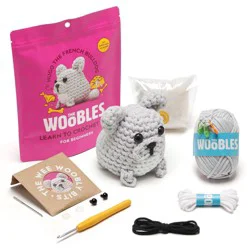 The Woobles Hugo the Frenchie Crochet Kit