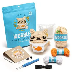 The Woobles Nico the Cat Crochet Kit