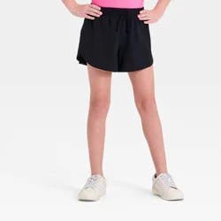 Girls' Pull-On Quick Dry Shorts - Cat & Jack™ Black XL